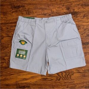 Savane NWT Men's Grey Hiking Shorts Multiple Pockets Size 40 Cargo Shorts